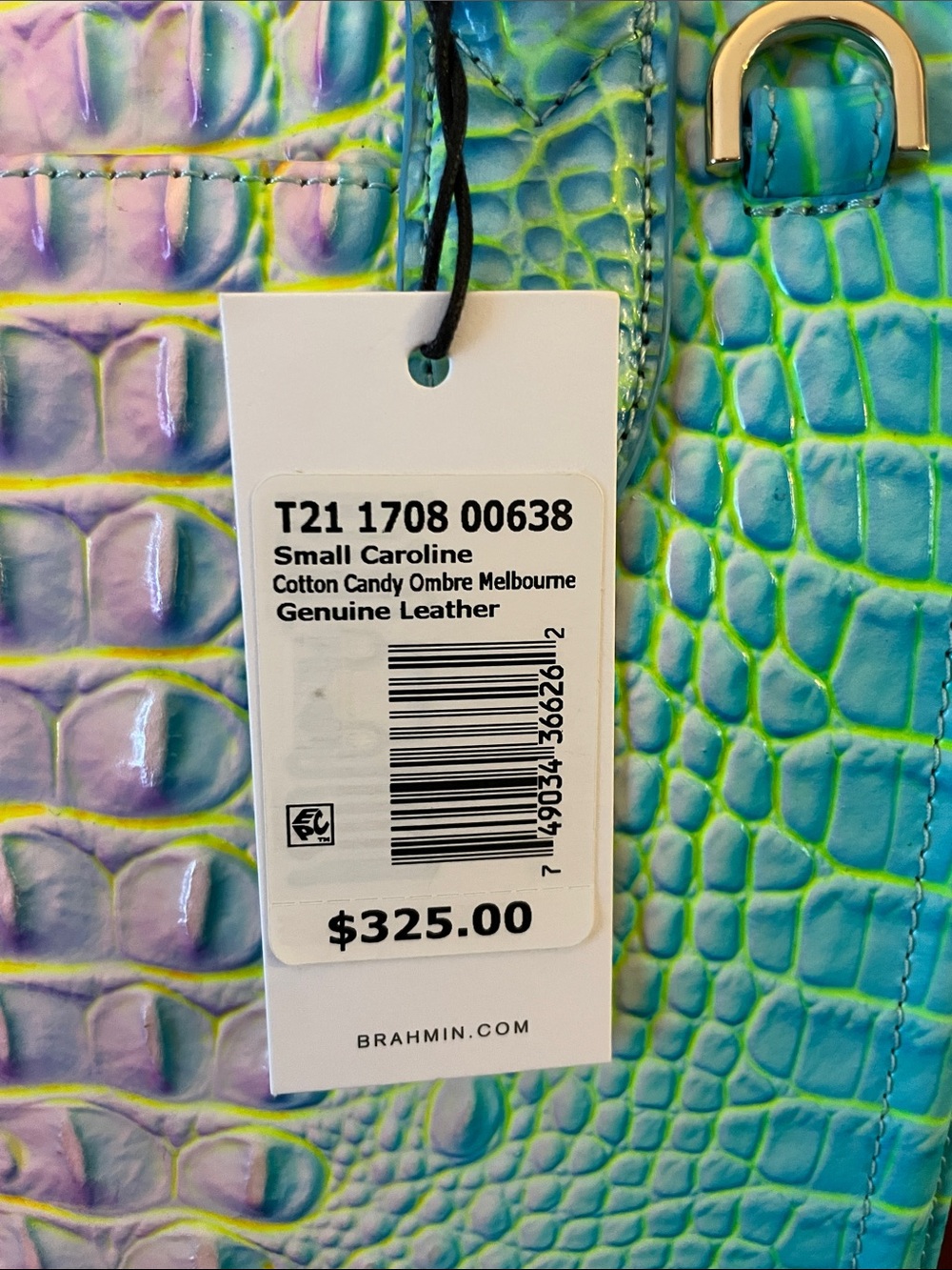 Brahmin Caroline- Cotton Candy Ombre Melbourne - Picture 2 of 6